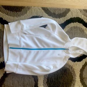 Spyder women hoodie white Large brand new no tags